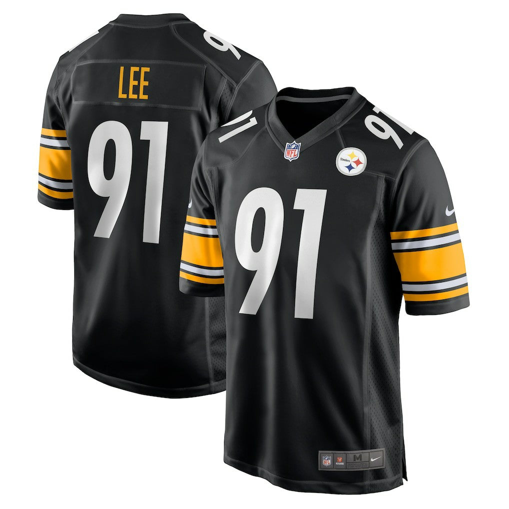 Logan Lee Pittsburgh Steelers Game Jersey Black