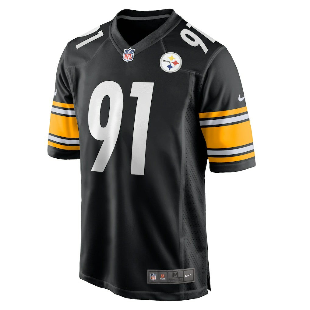 Logan Lee Pittsburgh Steelers Game Jersey Black