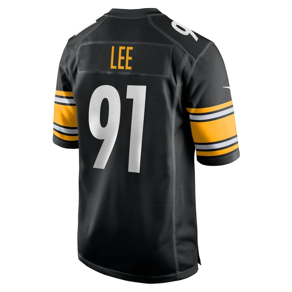 Logan Lee Pittsburgh Steelers Game Jersey Black
