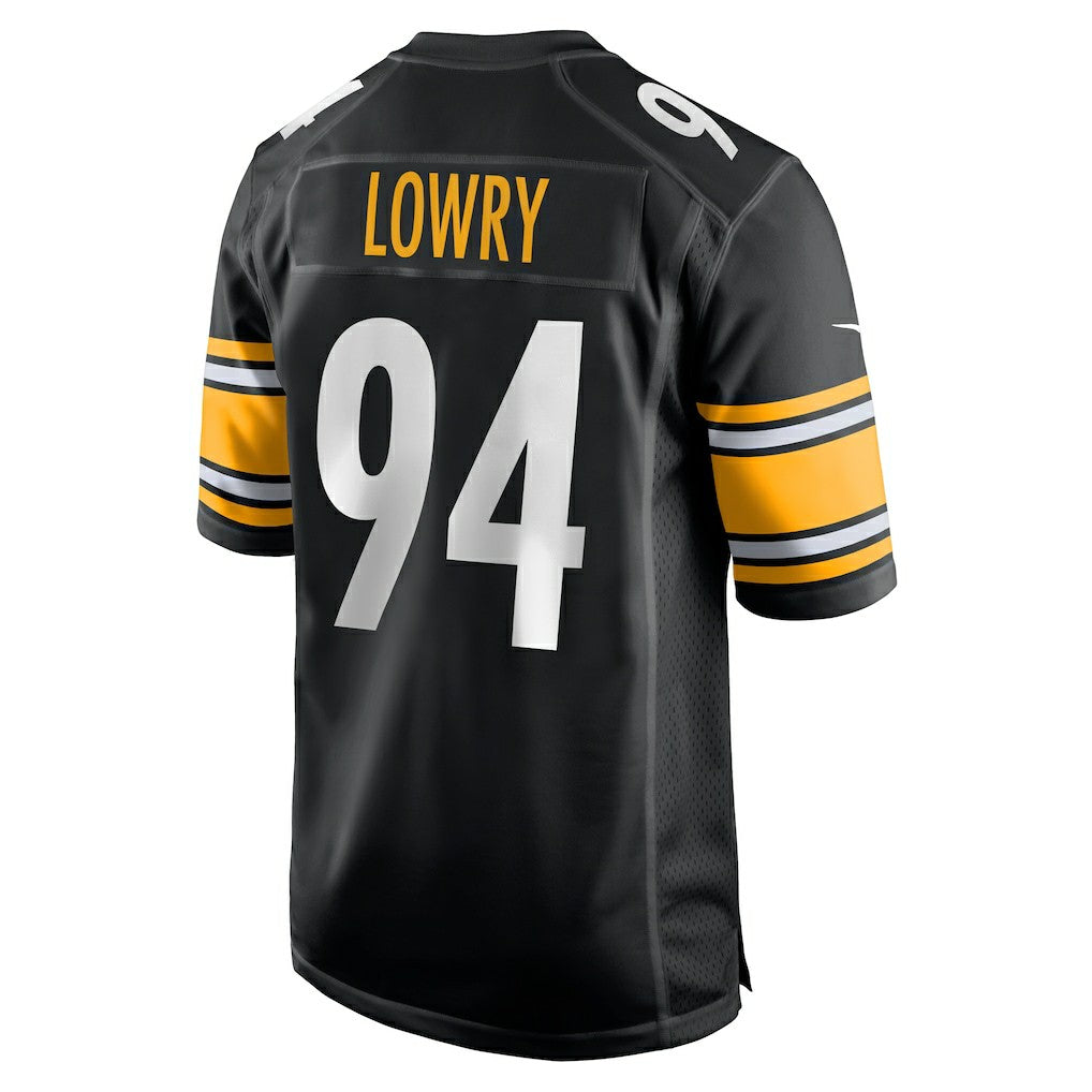 Dean Lowry Pittsburgh Steelers Game Jersey Black
