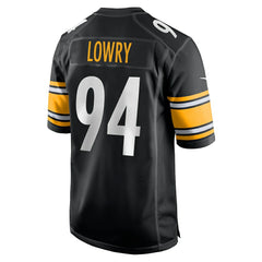Dean Lowry Pittsburgh Steelers Game Jersey Black