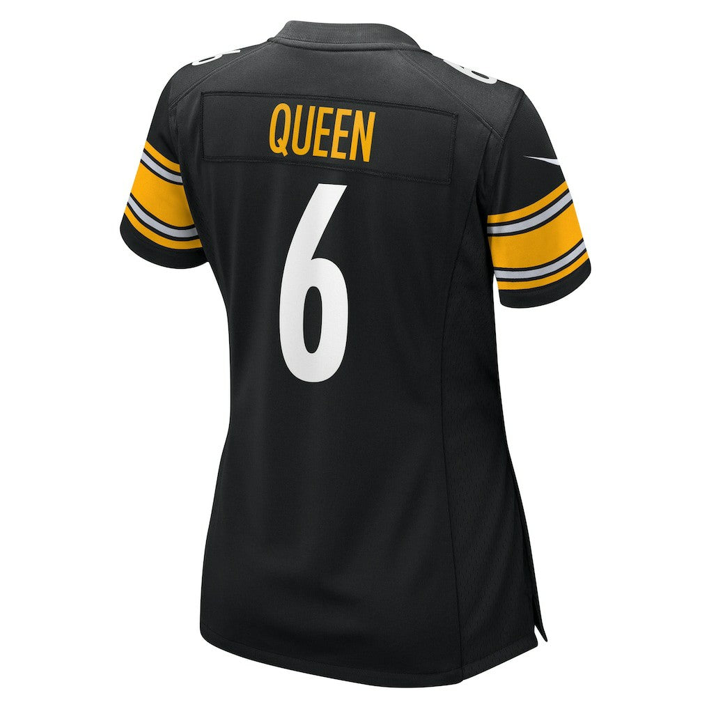 Patrick Queen Pittsburgh Steelers Women's Team Game Jersey Black