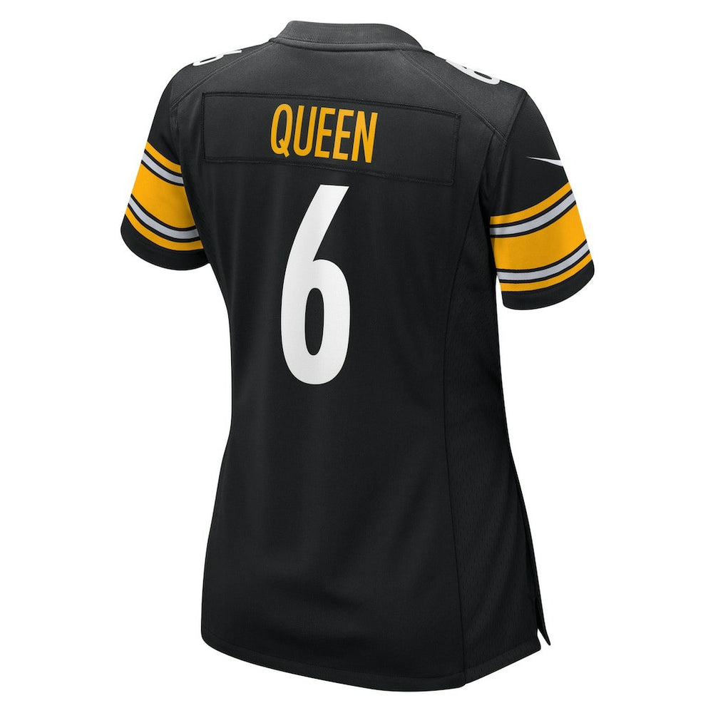 Patrick Queen Pittsburgh Steelers Women's Team Game Jersey Black