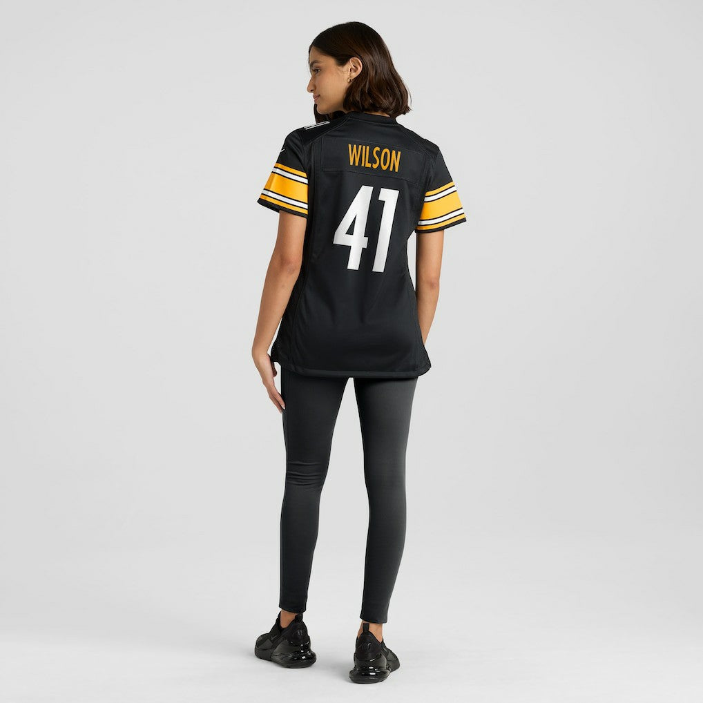 Payton Wilson Pittsburgh Steelers Women's Team Game Jersey Black