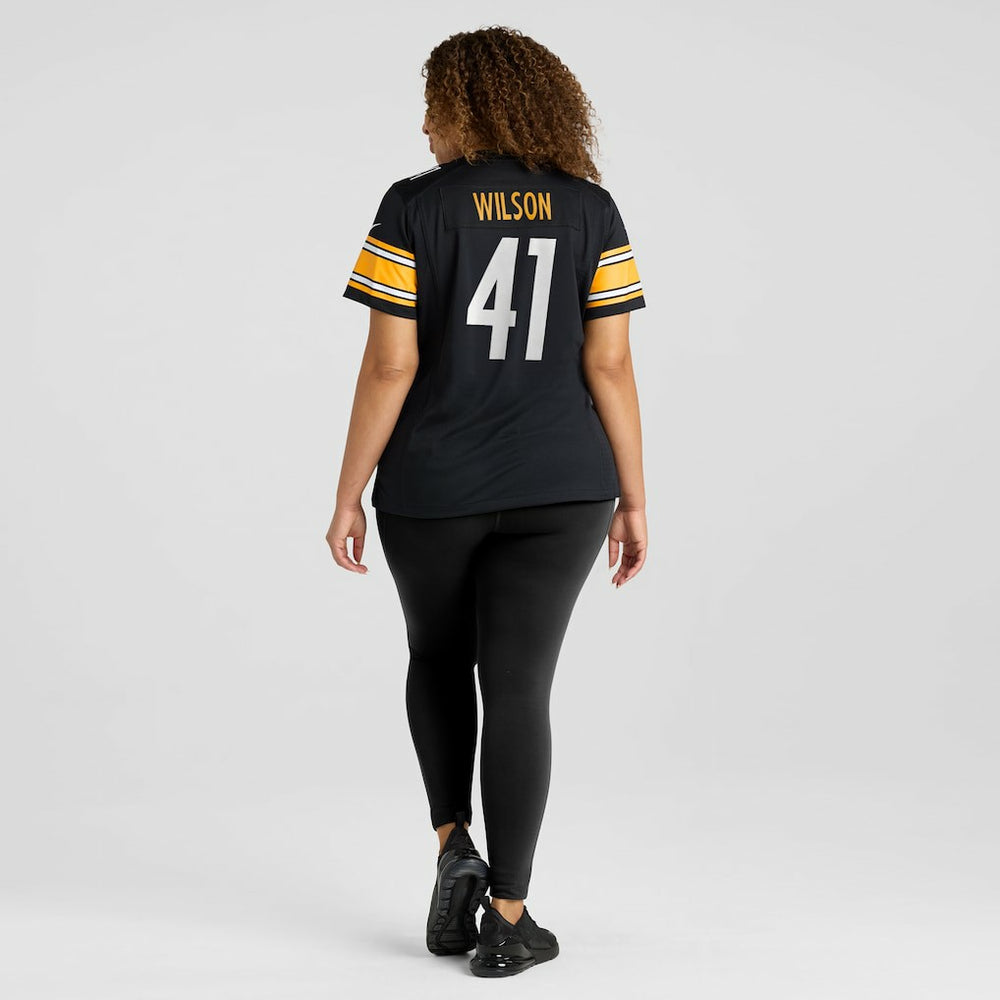 Payton Wilson Pittsburgh Steelers Women's Team Game Jersey Black