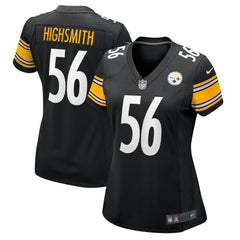 Alex Highsmith Pittsburgh Steelers Women's Team Game Jersey Black