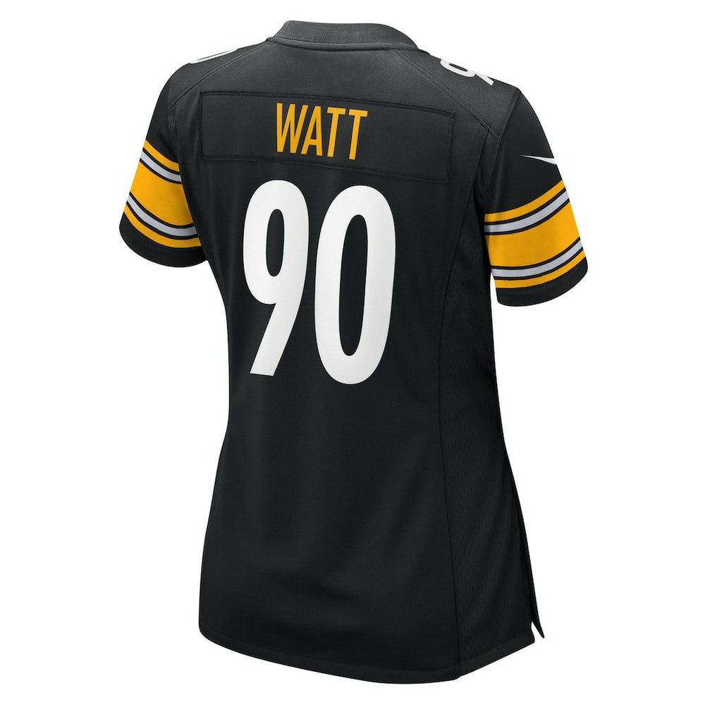T.J. Watt Pittsburgh Steelers Women's Team Game Jersey Black