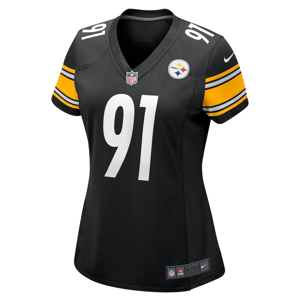 Logan Lee Pittsburgh Steelers Women's Team Game Jersey Black