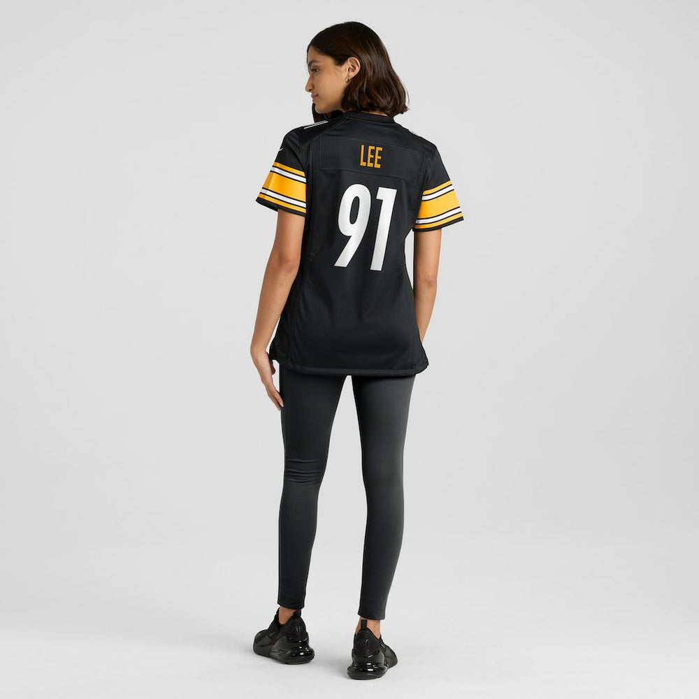 Logan Lee Pittsburgh Steelers Women's Team Game Jersey Black