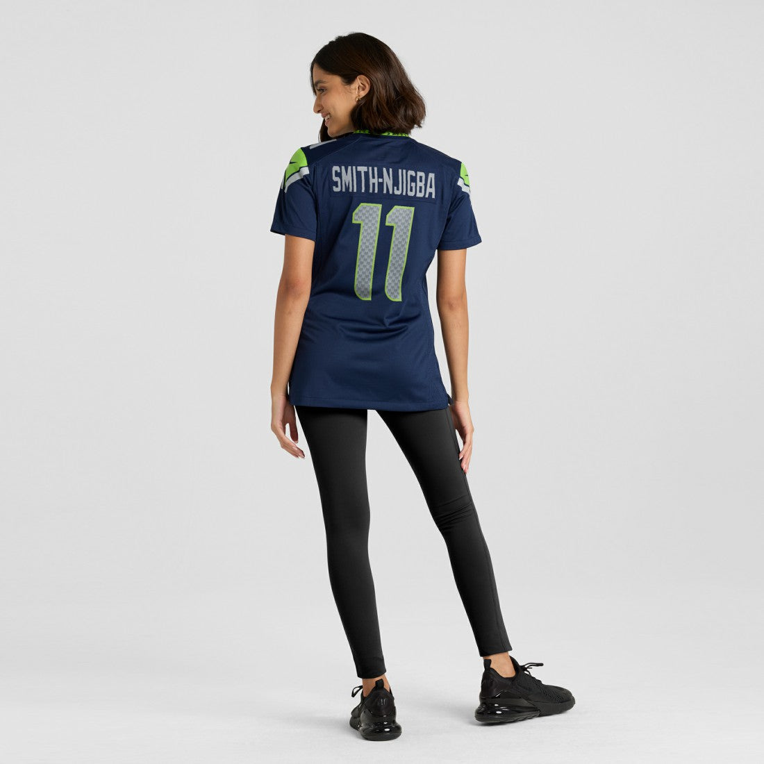 Jaxon Smith-Njigba Seattle Seahawks Women's Game Jersey College Navy