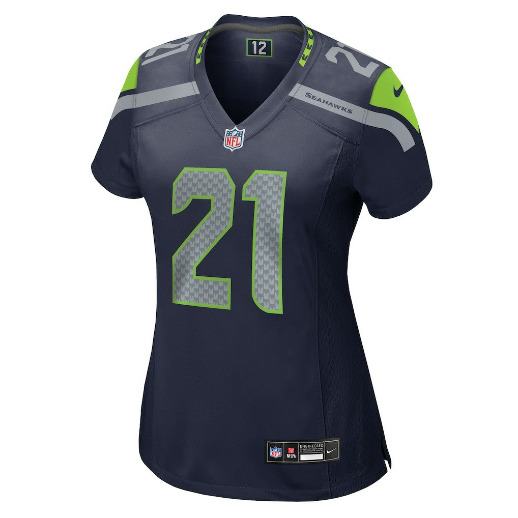 NFL Devon Witherspoon Seattle Seahawks Women's Team Game Jersey - College Navy