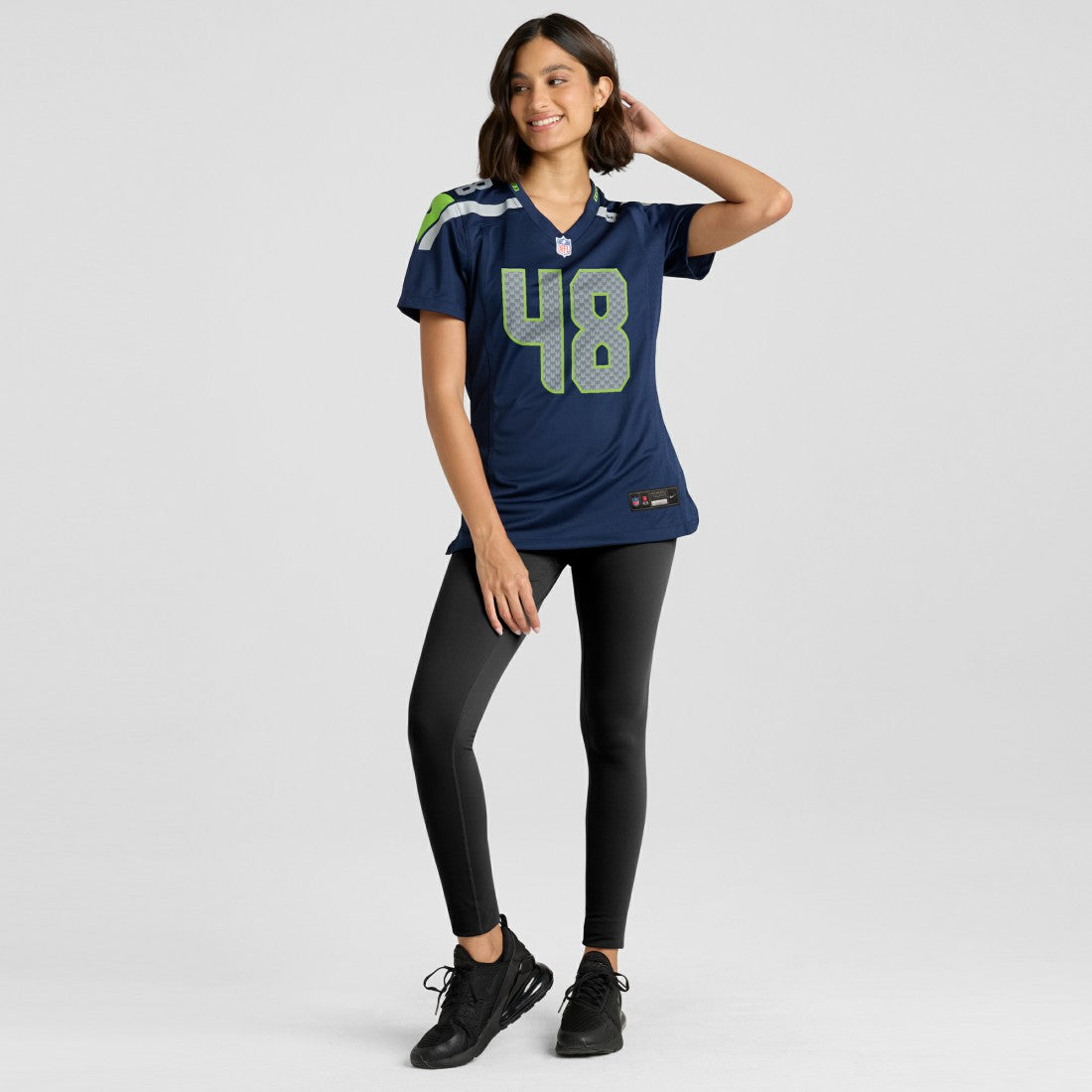 Tyrice Knight Seattle Seahawks Women's Team Game Jersey College Navy