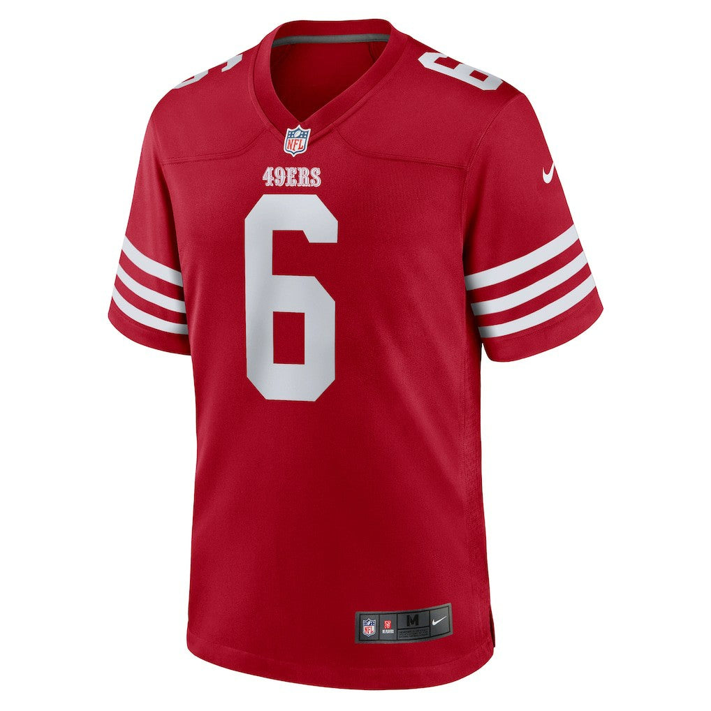 Malik Mustapha San Francisco 49ers Game Jersey Scarlet