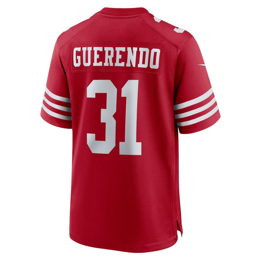 Isaac Guerendo San Francisco 49ers Game Jersey Scarlet