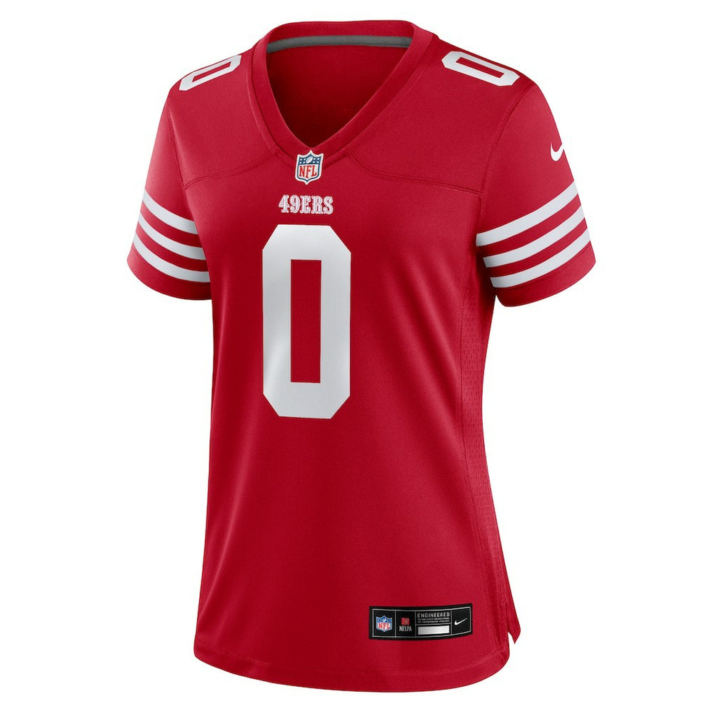Renardo Green San Francisco 49ers Women's Team Game Jersey Scarlet