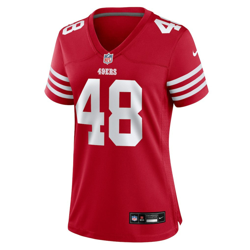 Tatum Bethune San Francisco 49ers Women's Team Game Jersey Scarlet
