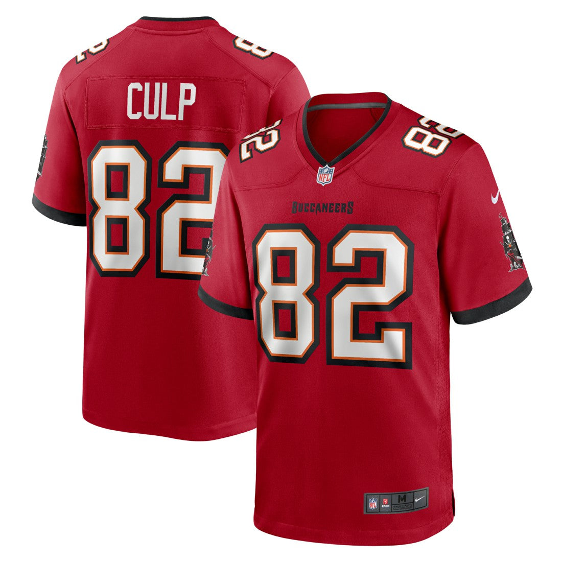 Devin Culp Tampa Bay Buccaneers Game Jersey Red
