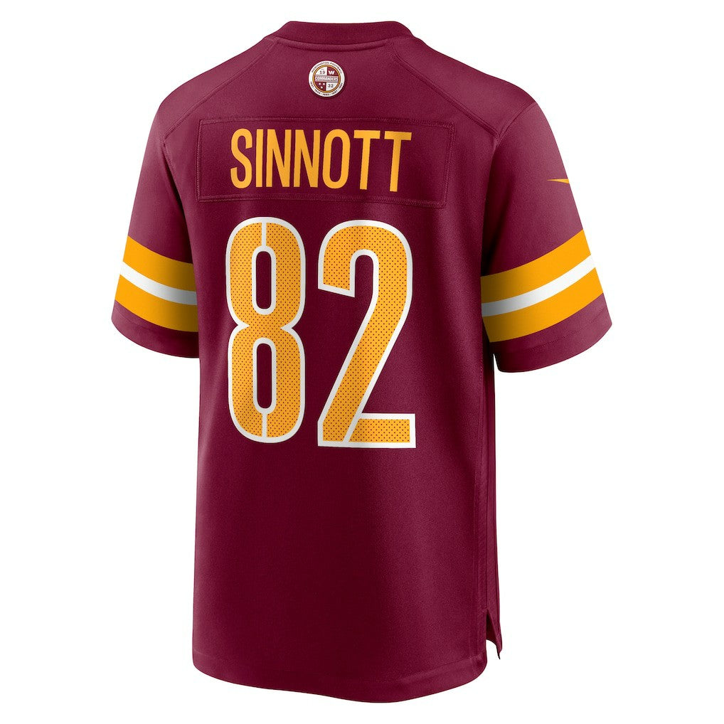 Ben Sinnott Washington Commanders Game Jersey Burgundy