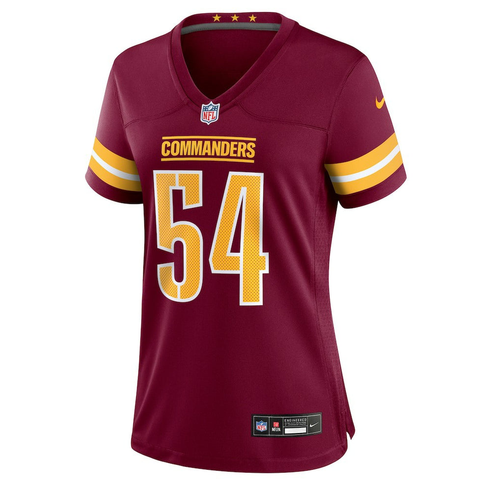 Bobby Wagner Washington Commanders Women's Team Game Jersey Burgundy