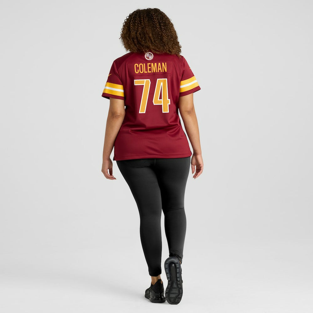 Brandon Coleman Washington Commanders Women's Team Game Jersey Burgundy