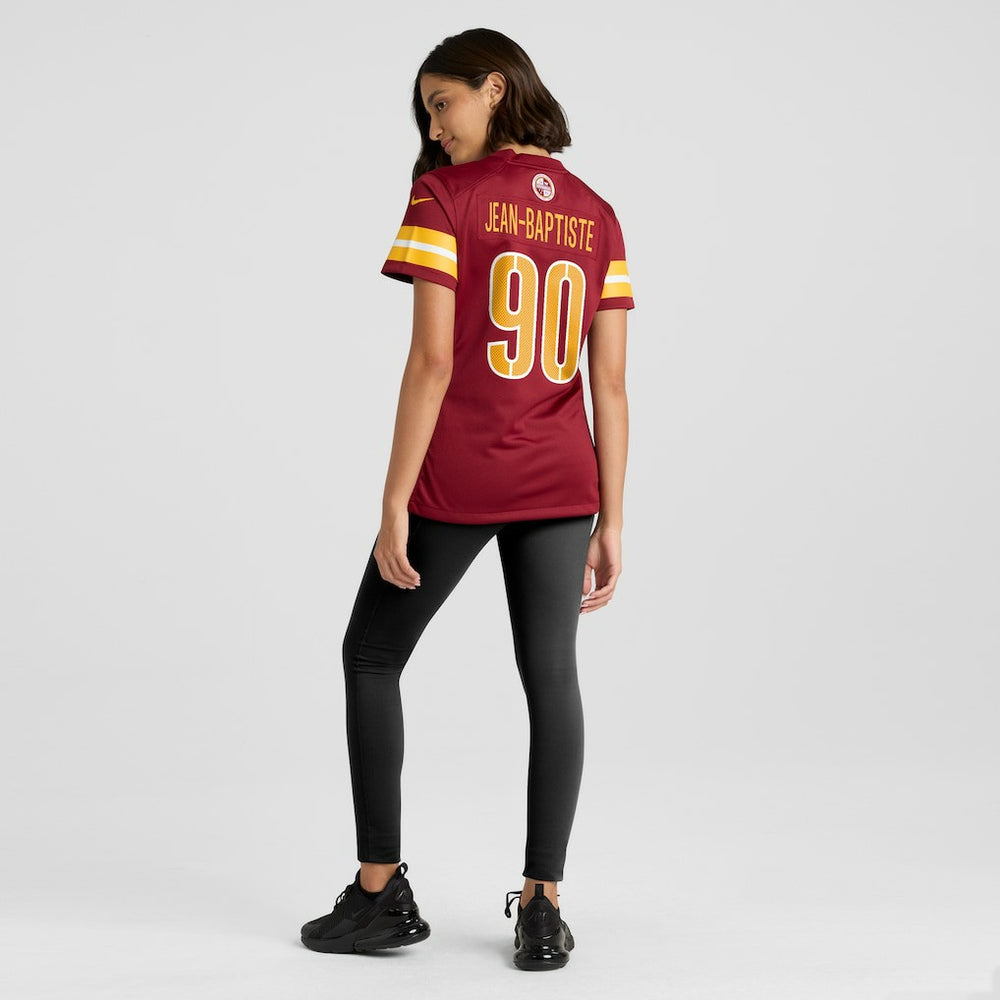 Javontae Jean-Baptiste Washington Commanders Women's Team Game Jersey Burgundy