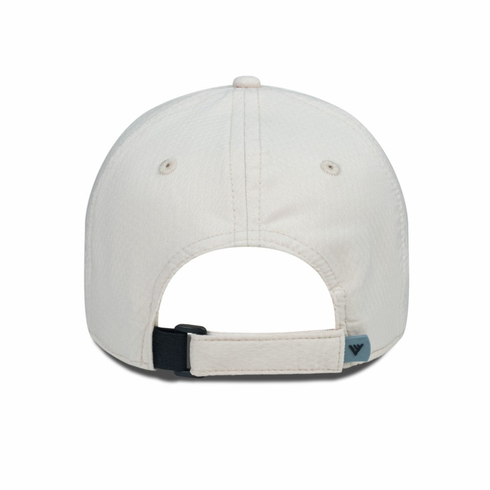 NHL Ottawa Senators Men's Levelwear Faux Leather Patch Unstructured Adjustable Hat - Cream