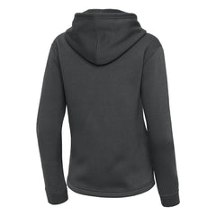 Los Angeles Chargers Antigua Women's Contemporary Quarter-Zip Hoodie Pewter