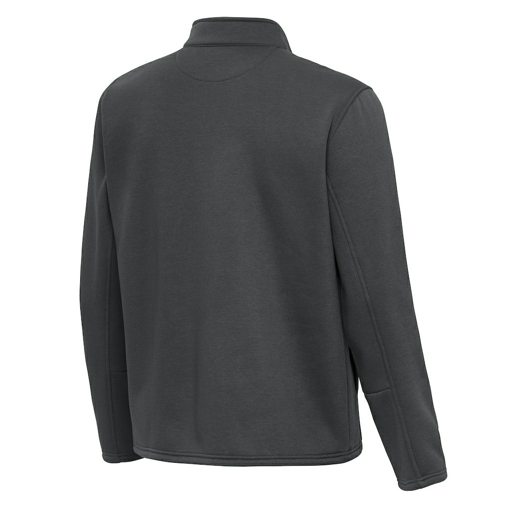 Indianapolis Colts Antigua Twist Quarter-Zip Pullover Jacket Pewter