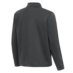 NHL New York Rangers Antigua Twist Quarter-Zip Pullover Jacket - Pewter