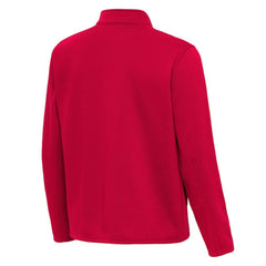 NHL Washington Capitals Antigua Twist Quarter-Zip Pullover Jacket - Red