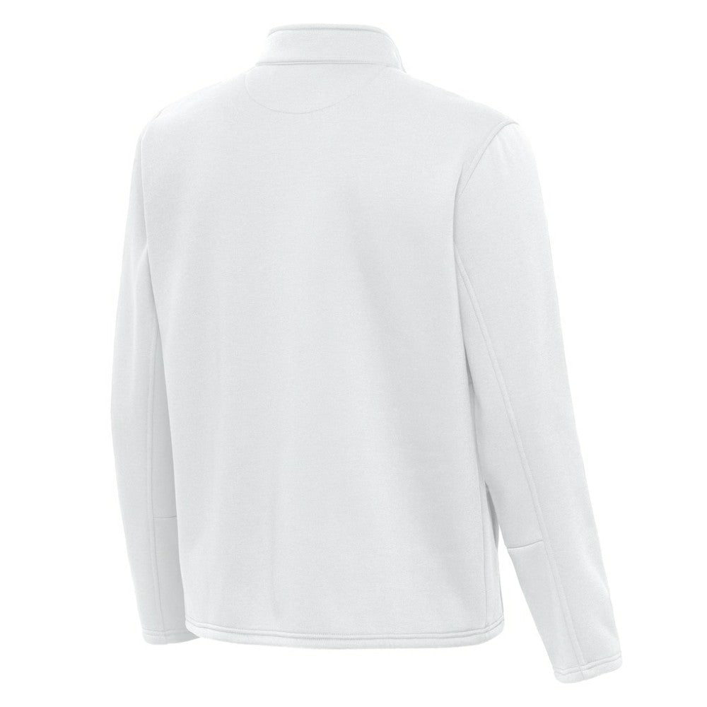 NHL Winnipeg Jets Antigua Twist Quarter-Zip Pullover Jacket - White