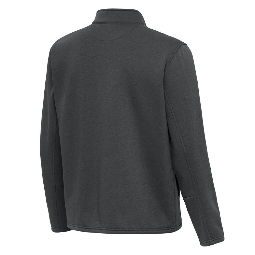 NHL Tampa Bay Lightning Antigua Twist Quarter-Zip Pullover Jacket - Pewter