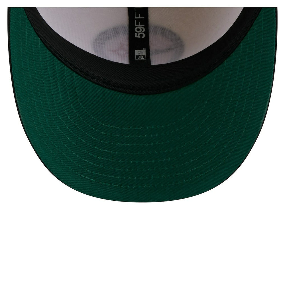 Pittsburgh Steelers New Era Tonal Floral 59FIFTY Fitted Hat Cream/Black