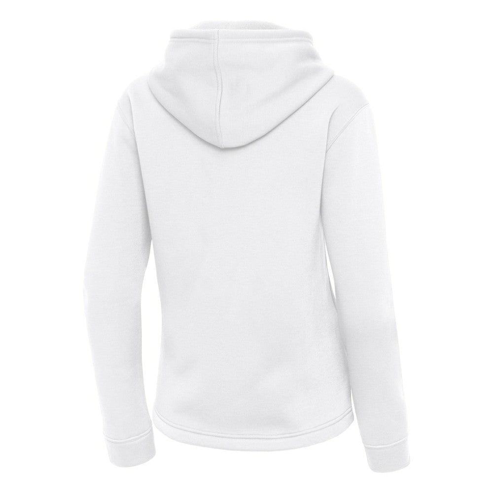 Detroit Tigers Antigua Women's Contemporary Quarter-Zip Hoodie - White Hoodies