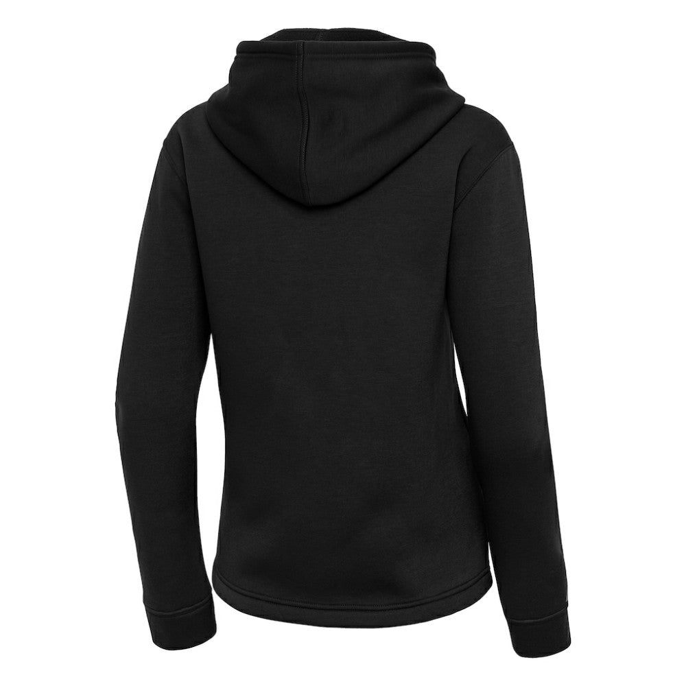 San Diego Padres Antigua Women's Contemporary Quarter-Zip Hoodie - Black Hoodies