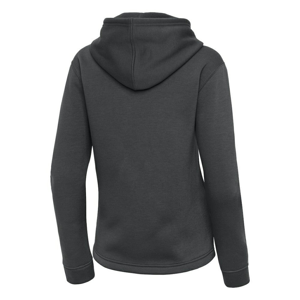 Seattle Mariners Antigua Women's Contemporary Quarter-Zip Hoodie - Pewter Hoodies