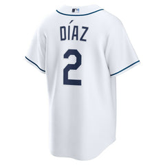 Yandy Díaz Tampa Bay Rays Nike Home Replica Jersey - White Jerseys