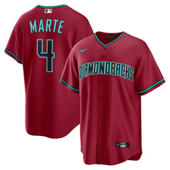 Ketel Marte Arizona Diamondbacks Nike Alternate 2 Replica Jersey - Red Jerseys