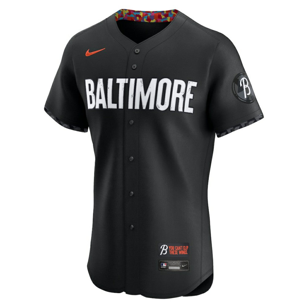 Baltimore Orioles Nike City Connect  Elite Jersey - Black Jerseys