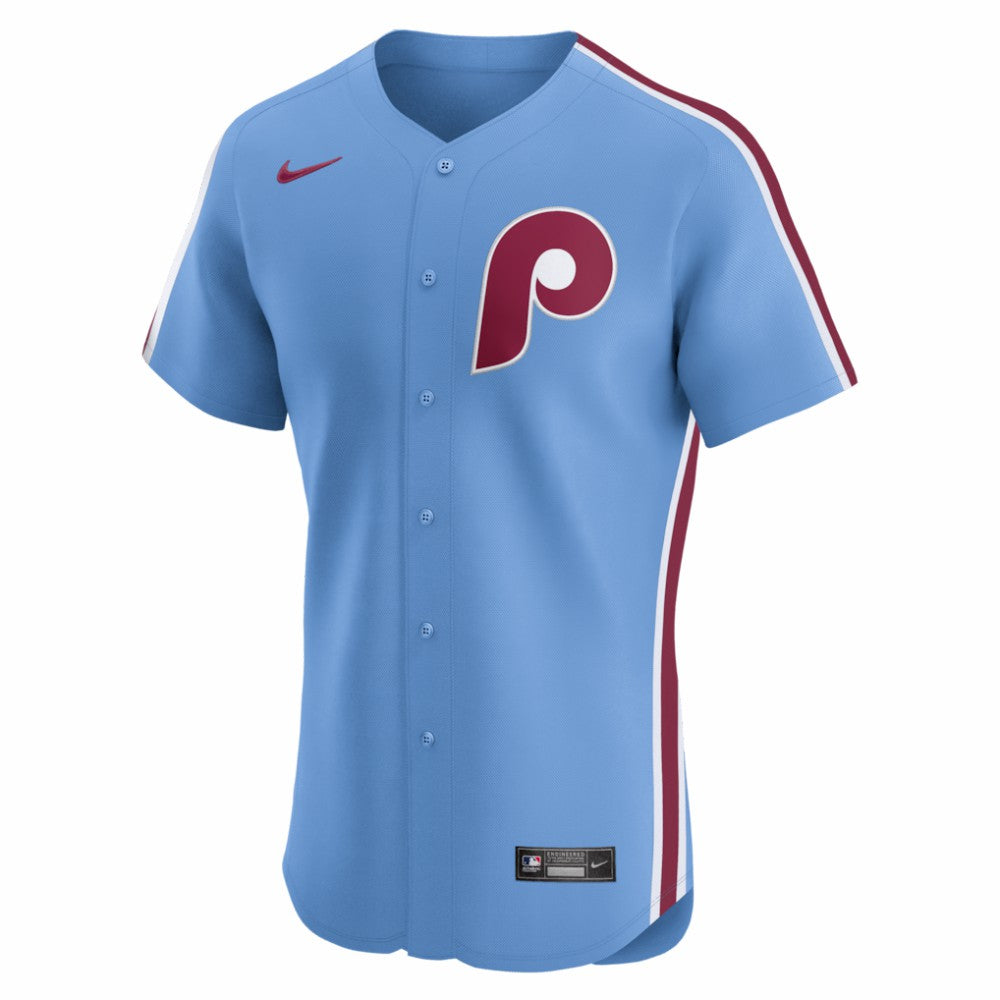 Philadelphia Phillies Nike Alternate Elite Jersey - Light Blue Jerseys