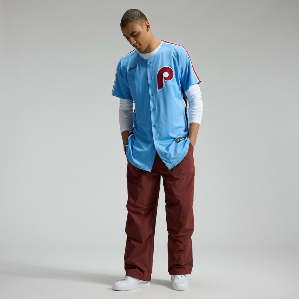 Philadelphia Phillies Nike Alternate Elite Jersey - Light Blue Jerseys