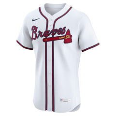 Atlanta Braves Nike Home Elite Jersey - White Jerseys