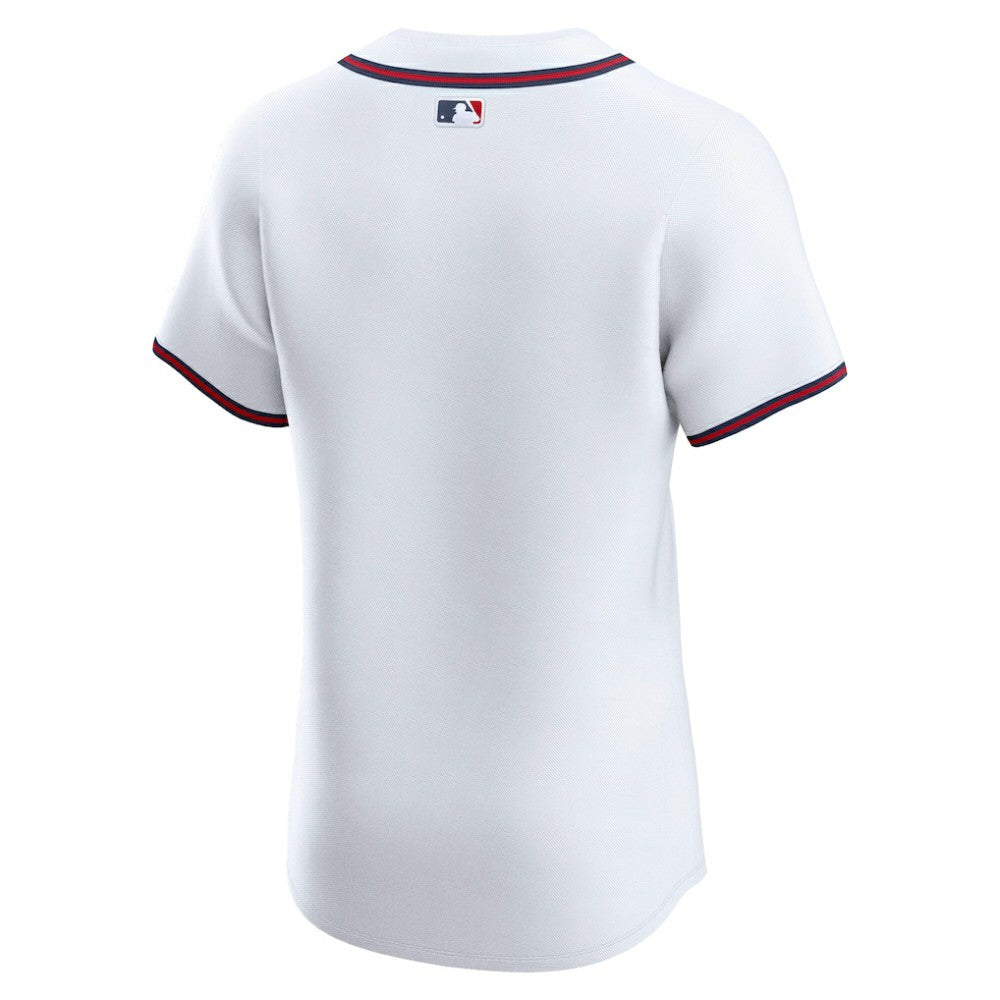Atlanta Braves Nike Home Elite Jersey - White Jerseys