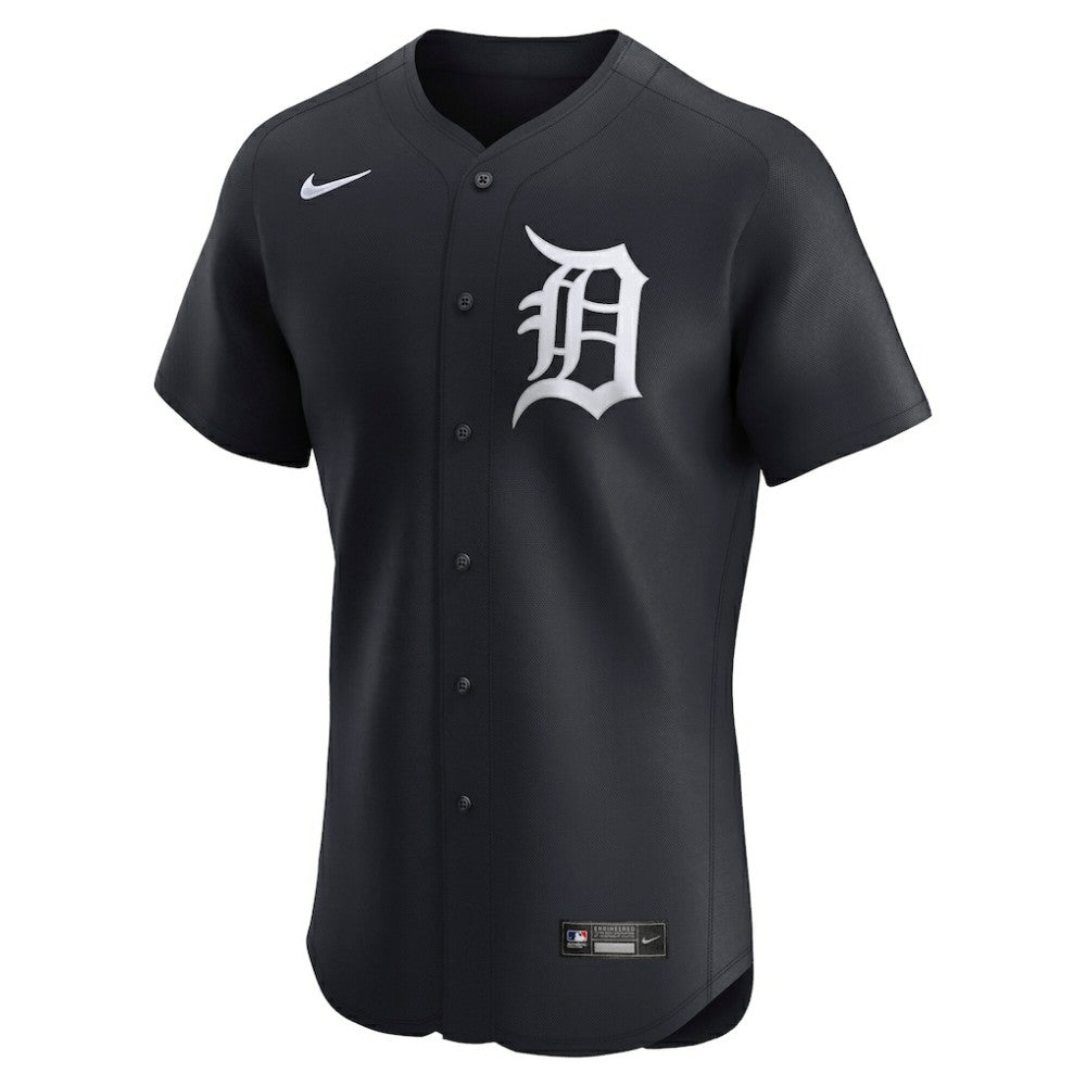 Detroit Tigers Nike Alternate 2 Elite Jersey - Navy Jerseys