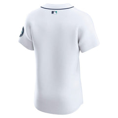 Seattle Mariners Nike Home Elite Jersey - White Jerseys