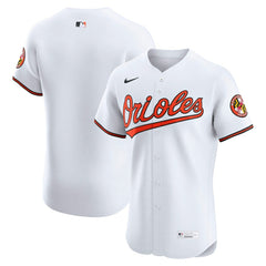 Baltimore Orioles Nike Home Elite Jersey - White Jerseys