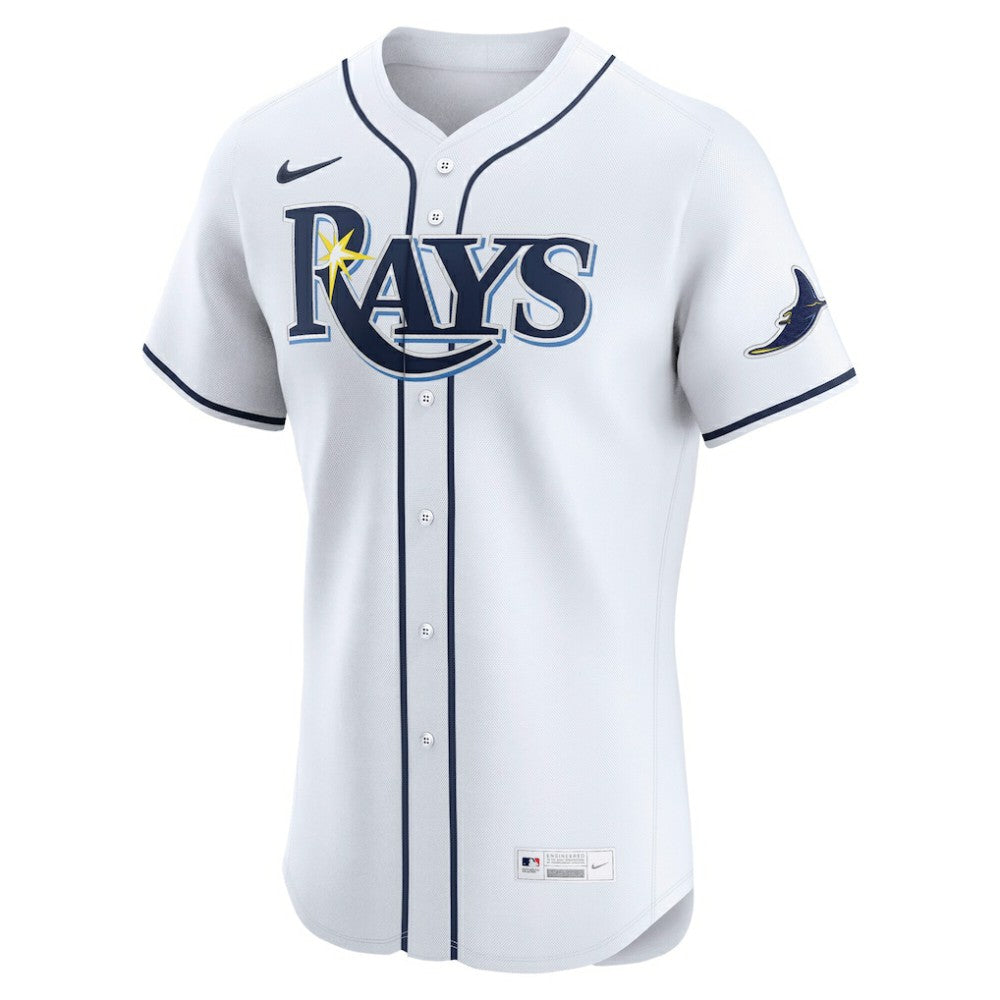 Tampa Bay Rays Nike Home Elite Jersey - White Jerseys