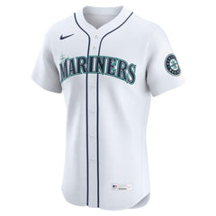 Julio Rodríguez Seattle Mariners Nike Home Elite Jersey - White Jerseys