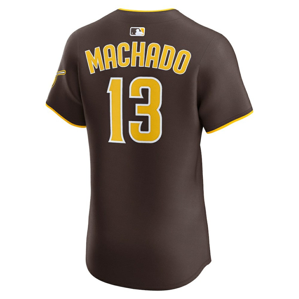 Manny Machado San Diego Padres Nike Road Elite Jersey - Brown Jerseys