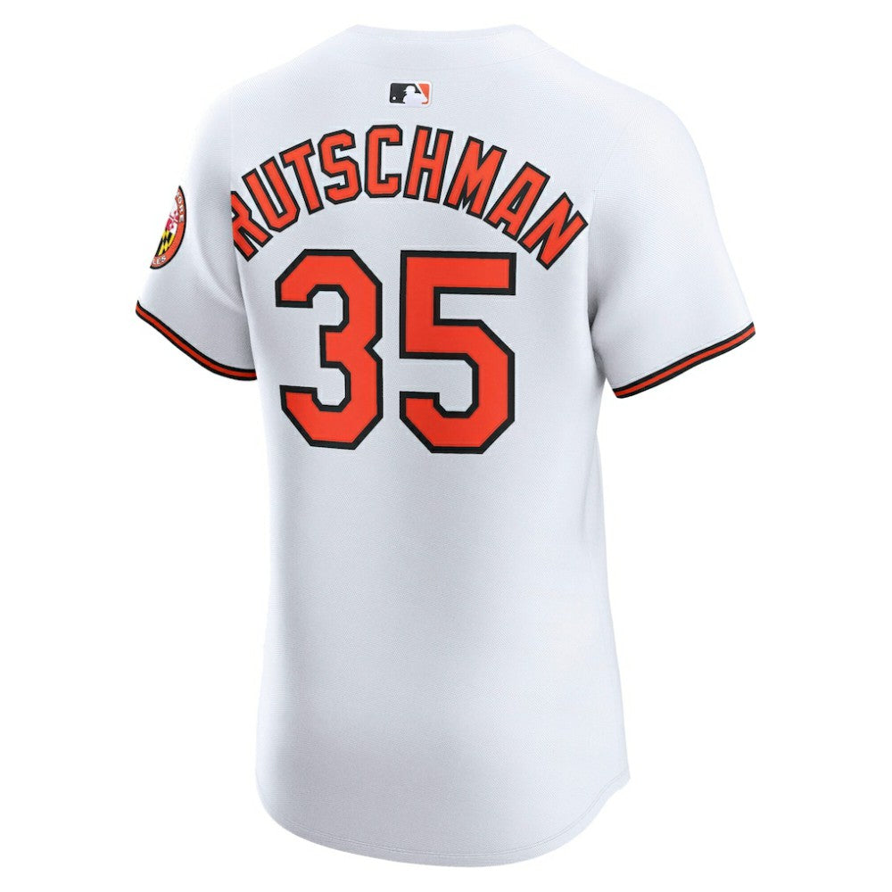 Adley Rutschman Baltimore Orioles Nike Home Elite Jersey - White Jerseys